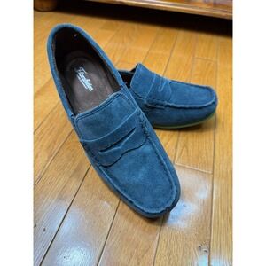 Florsheim Jasper Driver Jr. Suede Penny Loafers Kids 6.5